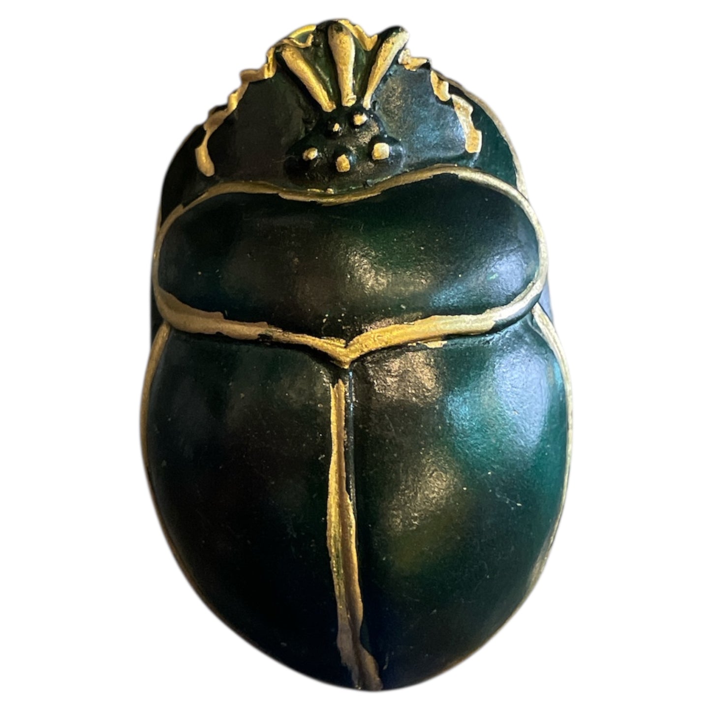 Escarabajo Figura De Resina 7.4cm