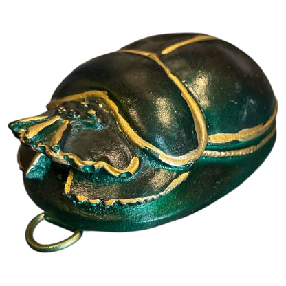 Escarabajo Figura De Resina 7.4cm