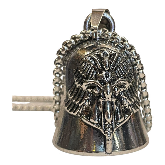 Biker Bell Charm for Motorcyclists with Chain