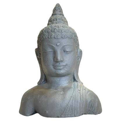 Busto De Buda Negro 17x13x7cm
