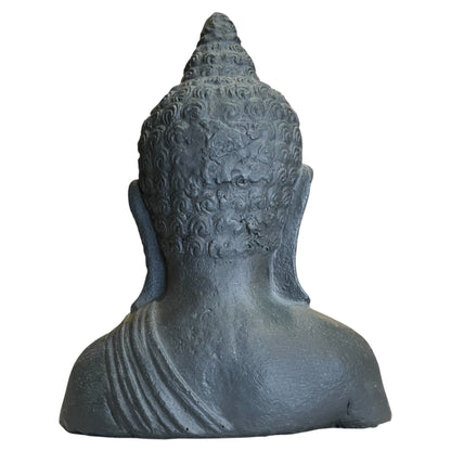 Busto De Buda Negro 17x13x7cm