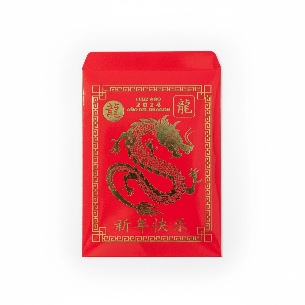 Small Chinese Year Envelope 10x8 cm