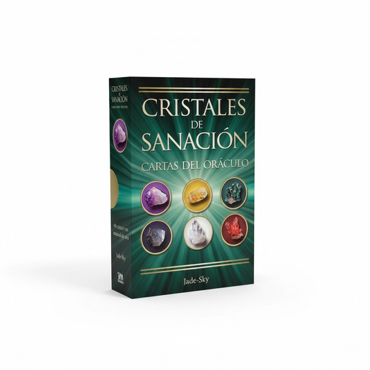 Oráculo Cristales De Sanción 44 Cartas Mas Instructivo.