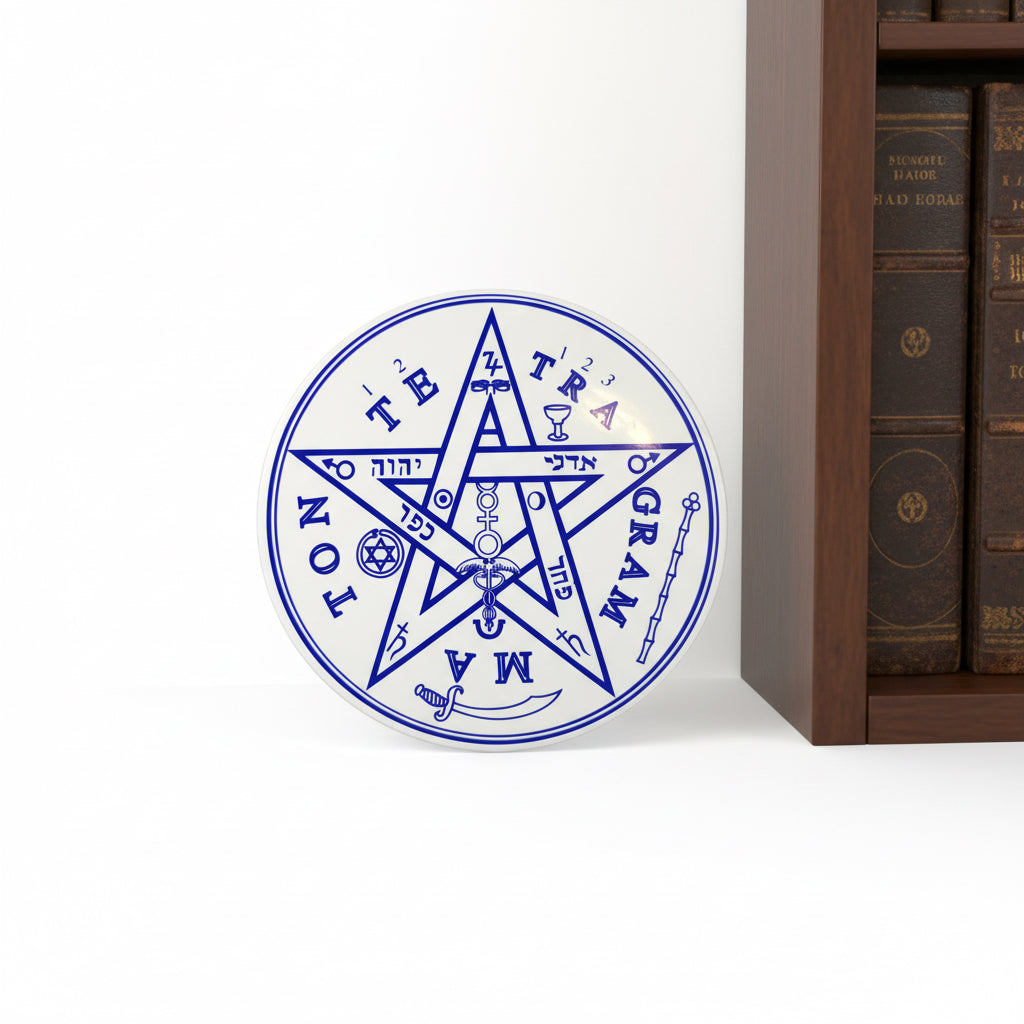 Tetragramaton Calcomanía Estampa Stickers 9cm