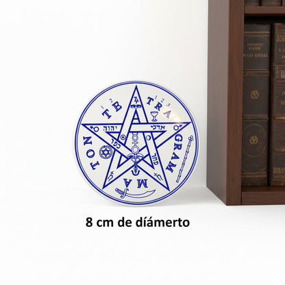 Tetragramaton Calcomanía Estampa Stickers 9cm