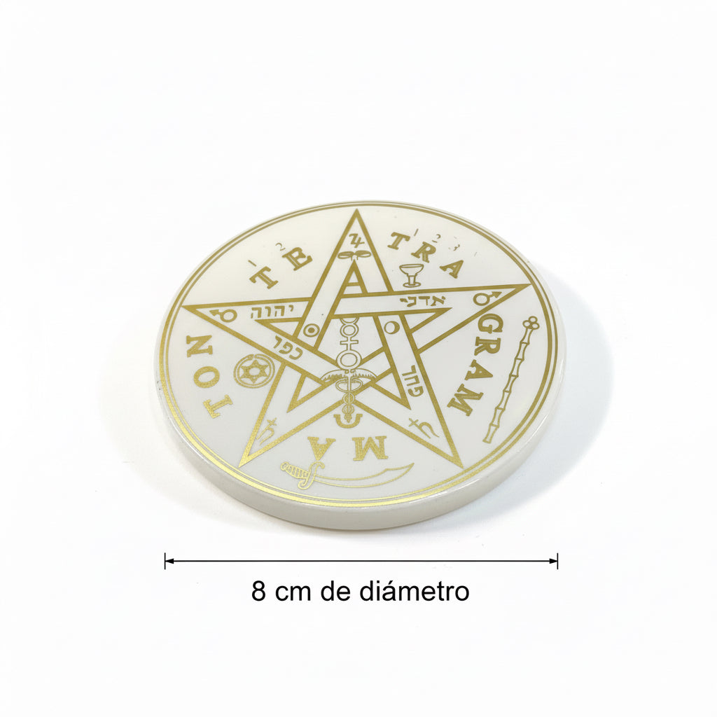 Tetragramaton Calcomanía Estampa Stickers 9cm