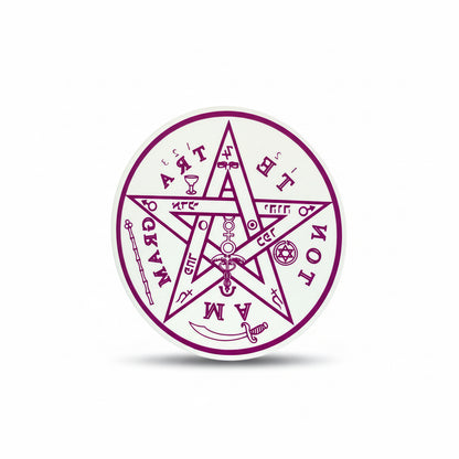 Tetragramaton Calcomanía Estampa Stickers 9cm