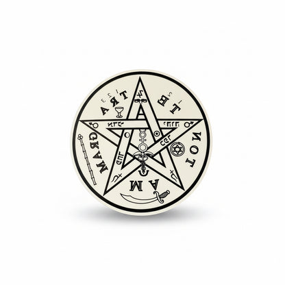 Tetragramaton Calcomanía Estampa Stickers 9cm