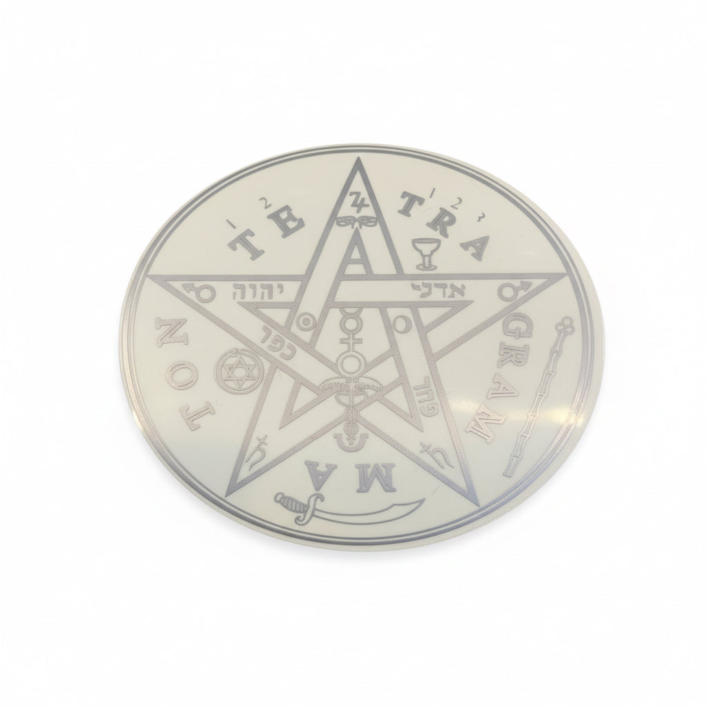Tetragramaton Calcomanía Estampa Stickers 9cm