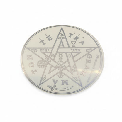 Tetragramaton Calcomanía Estampa Stickers 9cm