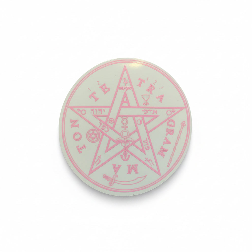 Tetragramaton Calcomanía Estampa Stickers 9cm