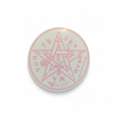 Tetragramaton Calcomanía Estampa Stickers 9cm
