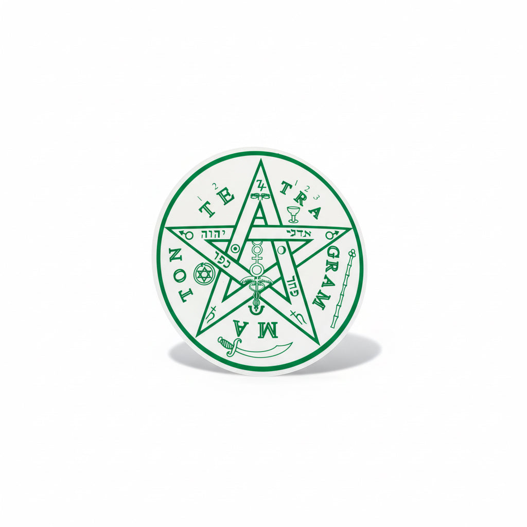 Tetragramaton Calcomanía Estampa Stickers 9cm
