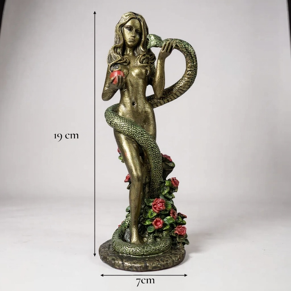 Eva Escultura Artesanal 19cm de alto
