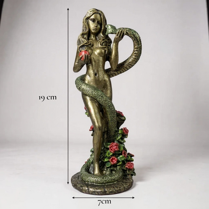 Eva Escultura Artesanal 19cm de alto