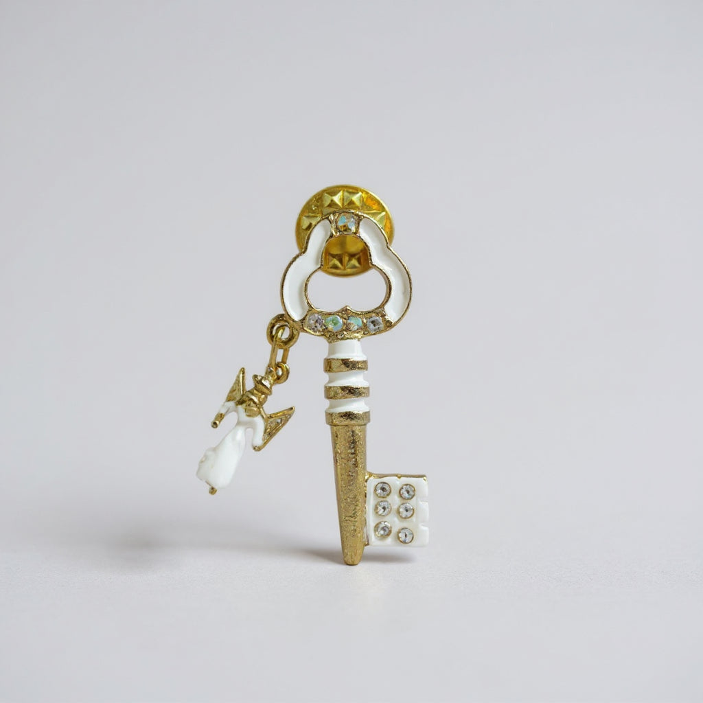 Erzengel Uriel Schlüsselnadel 1,5x1,5x4,2