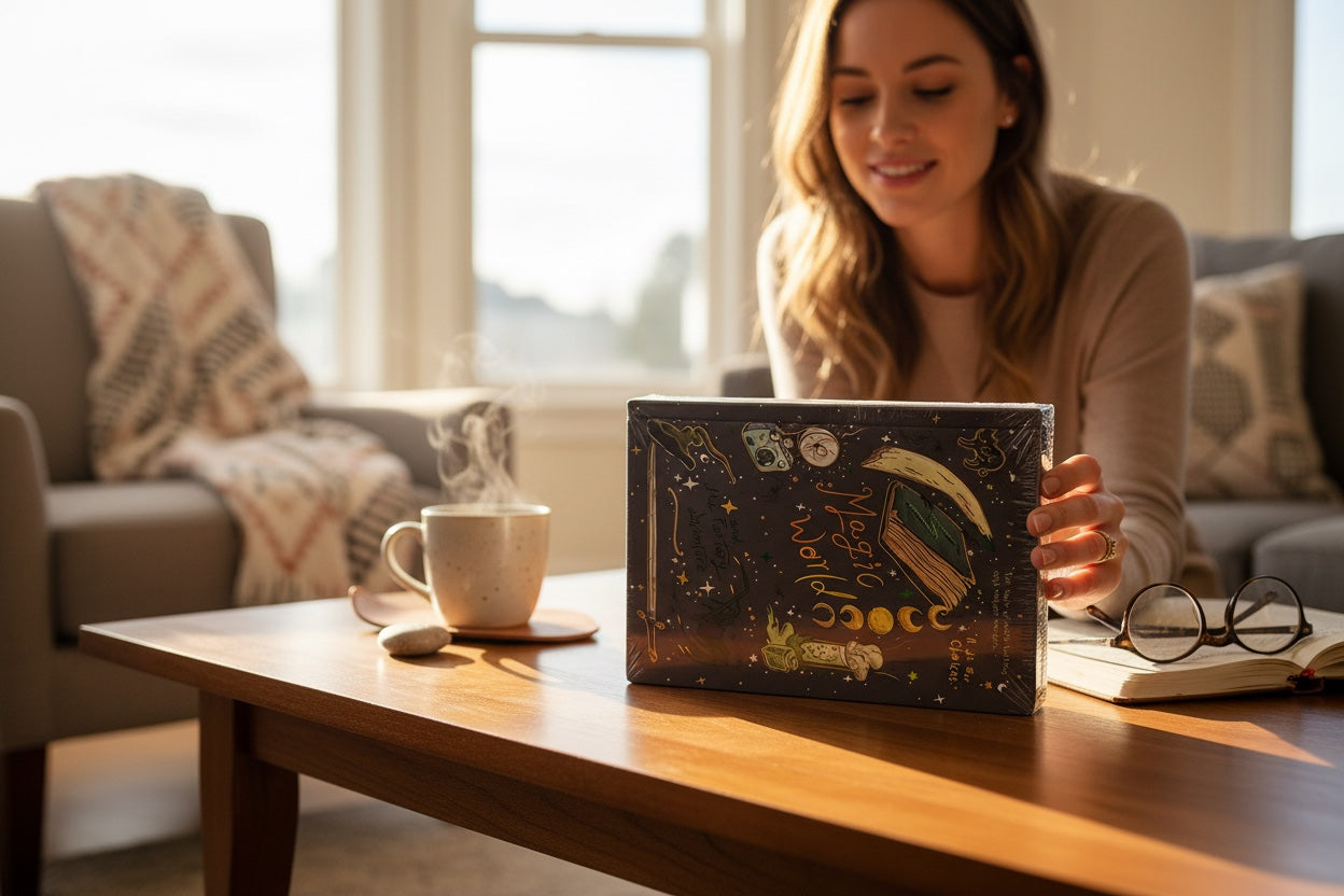 Grimorio Magic World: Libreta De Hechizos Dura