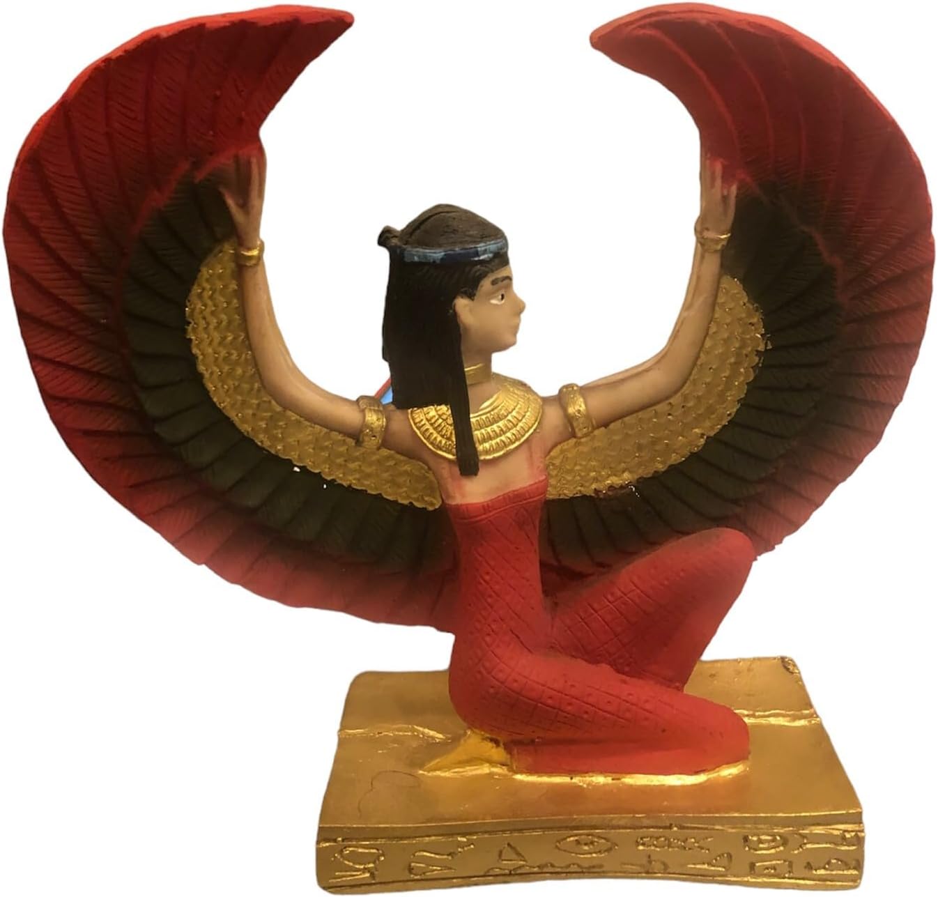 Isis Diosa Egipcia Escultura De Resina