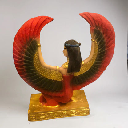 Isis Diosa Egipcia Escultura De Resina