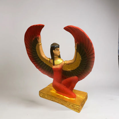 Isis Diosa Egipcia Escultura De Resina