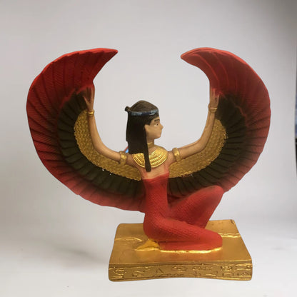Isis Diosa Egipcia Escultura De Resina
