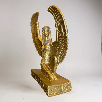 Isis Diosa Egipcia Escultura De Resina