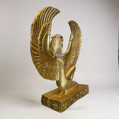 Isis Diosa Egipcia Escultura De Resina