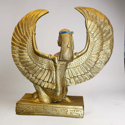 Isis Diosa Egipcia Escultura De Resina