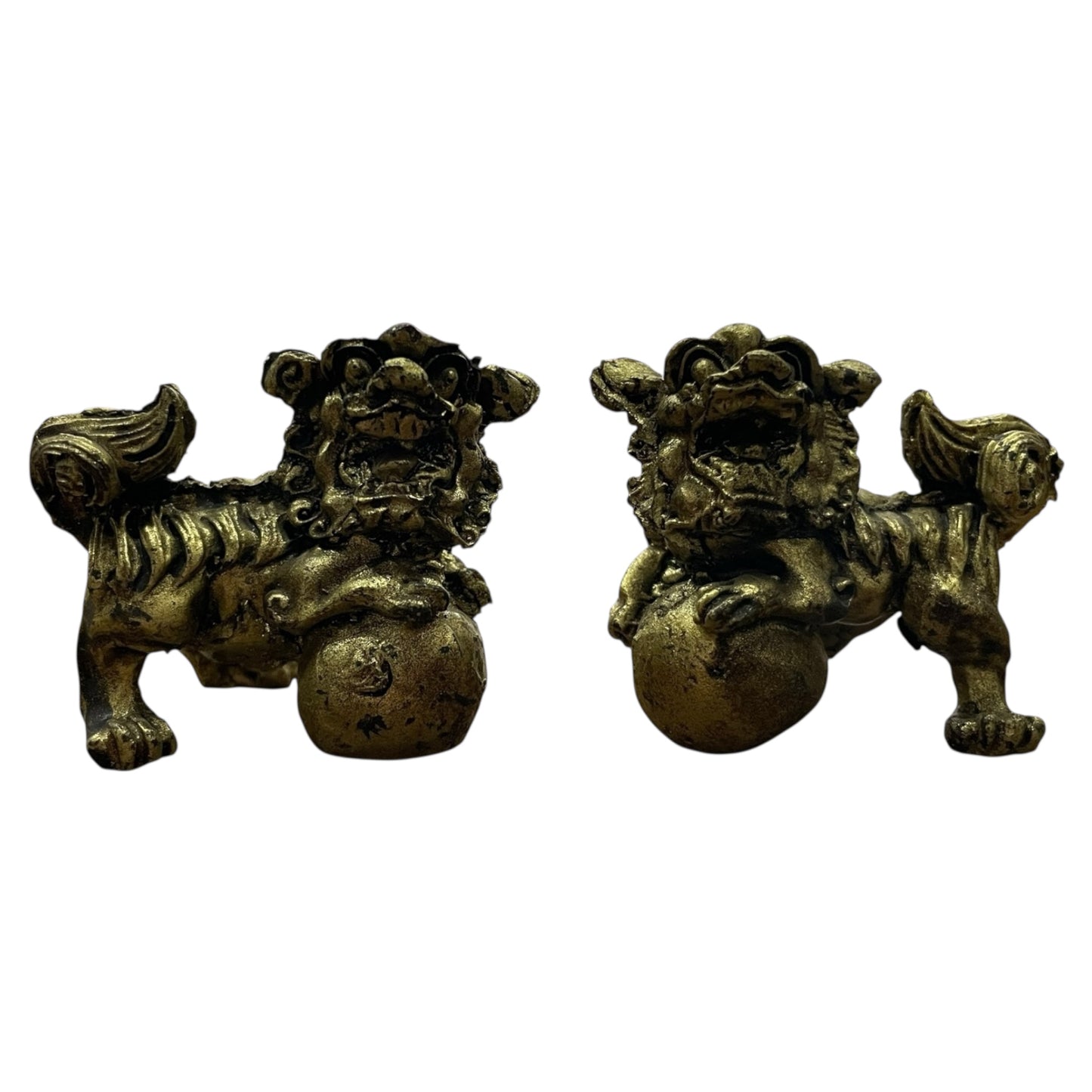 Perros Fu Con Esfera 4.5cm alto