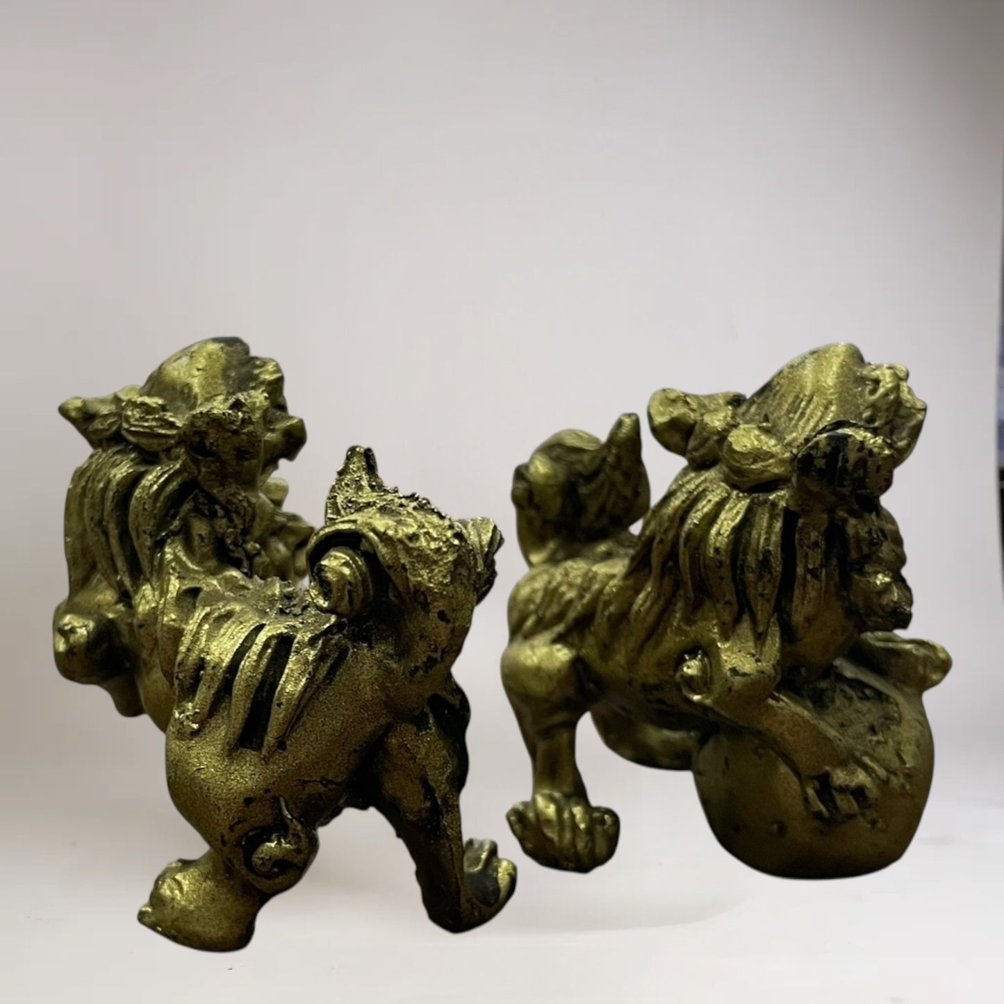 Perros Fu Con Esfera 4.5cm alto