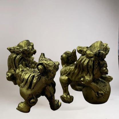 Perros Fu Con Esfera 4.5cm alto