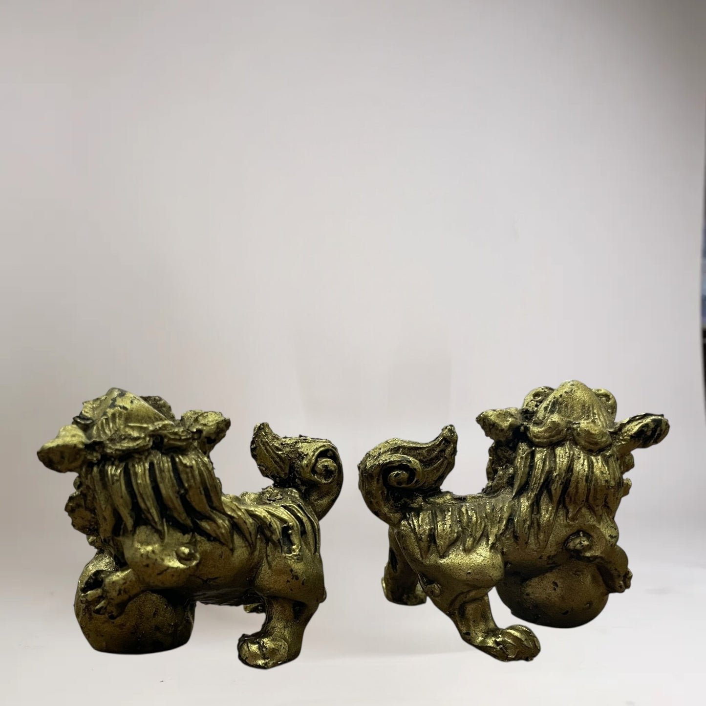Perros Fu Con Esfera 4.5cm alto