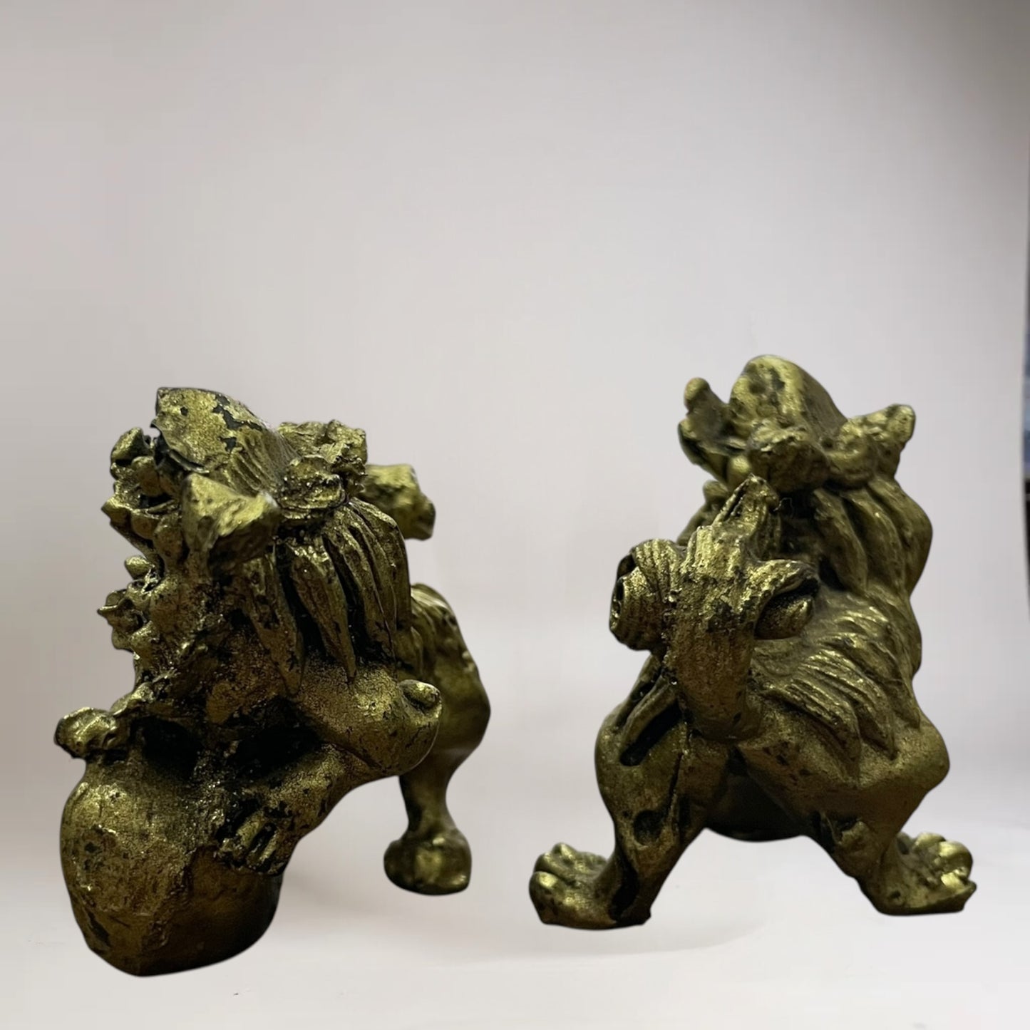 Perros Fu Con Esfera 4.5cm alto