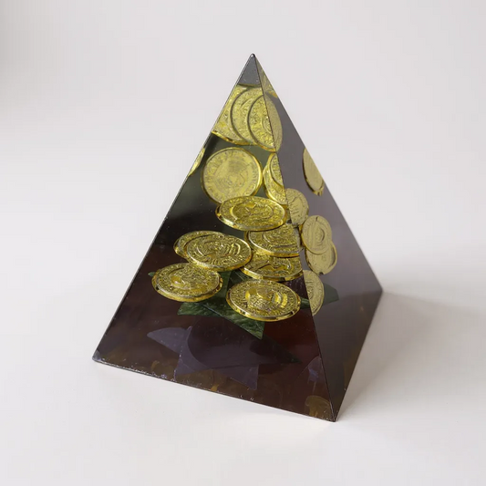 Hochwertige Orgonitpyramide 13 cm