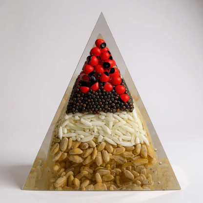 Hochwertige Orgonitpyramide 13 cm