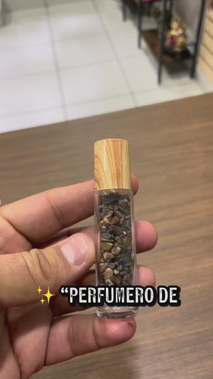 Roll-On für Öl mit Quarz für 12 ml.