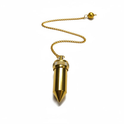 Pendulo Testigo Laton Varios Modelos Radiestesia Reiki