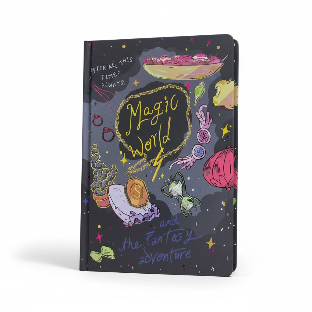 Grimorio Magic World: Libreta De Hechizos Dura