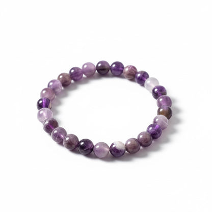 Pulsera Quartz Mediana De Cuarzo Pulido 8mm