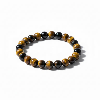 Pulsera Quartz Mediana De Cuarzo Pulido 8mm