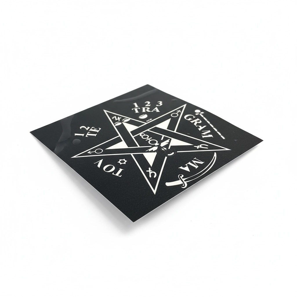 Tetragrammaton Decal Print Stickers 9cm